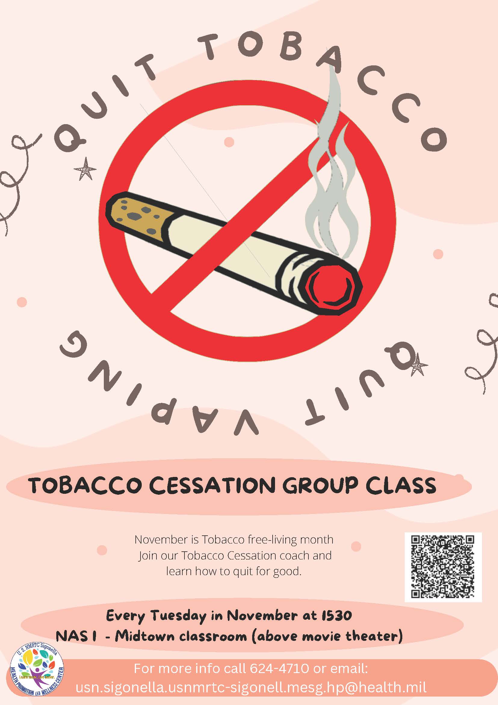 Tobacco Cessation Group Class > Public Affairs Office